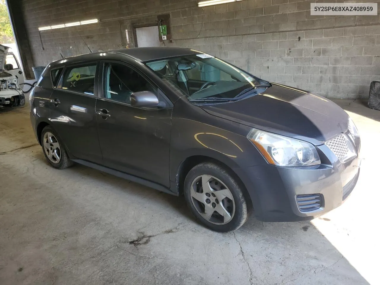 2010 Pontiac Vibe VIN: 5Y2SP6E8XAZ408959 Lot: 71232564