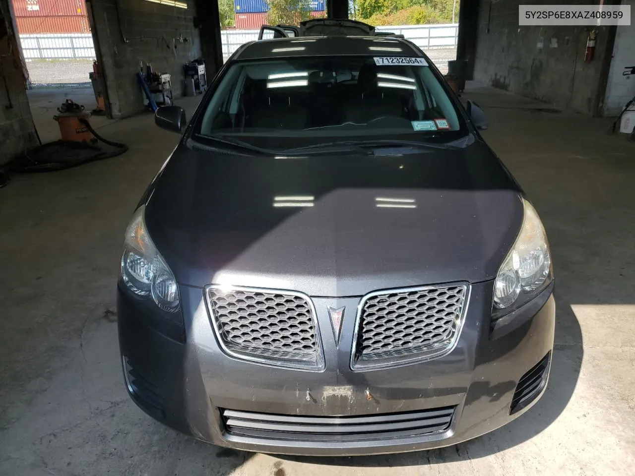 2010 Pontiac Vibe VIN: 5Y2SP6E8XAZ408959 Lot: 71232564