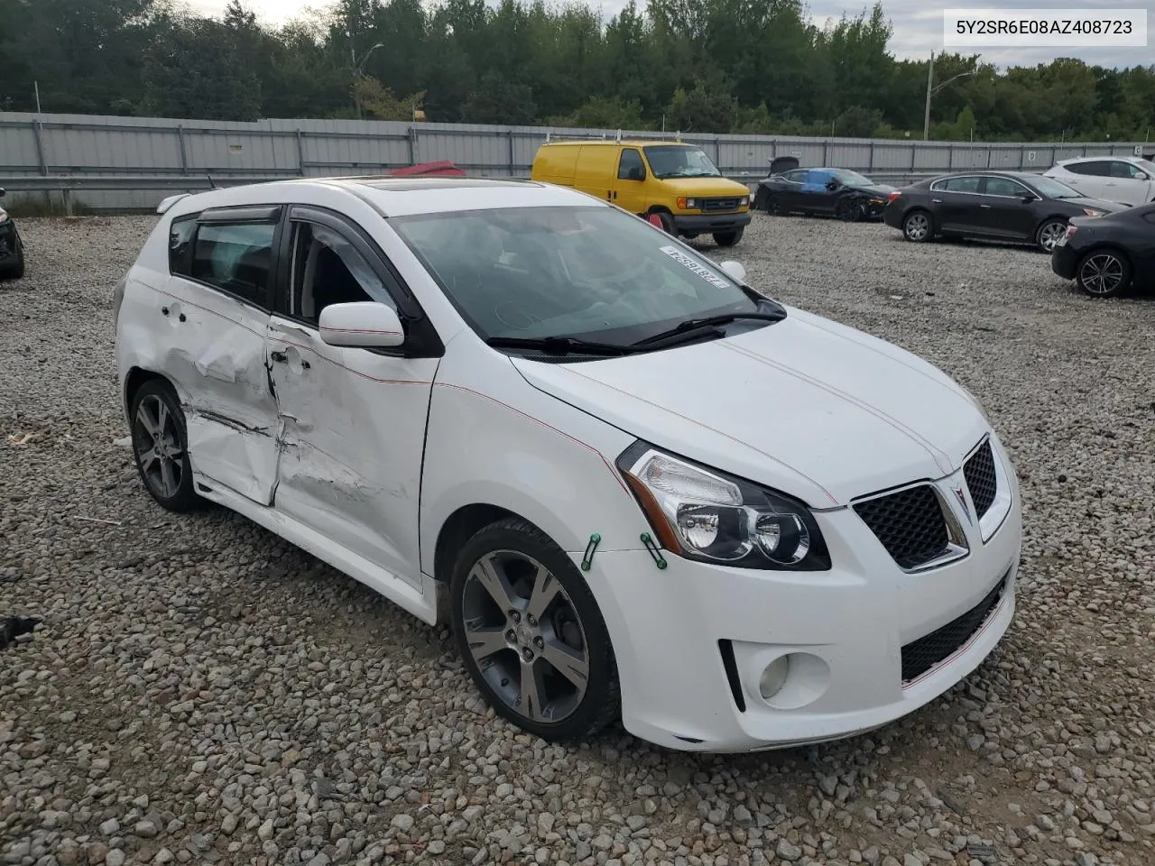 2010 Pontiac Vibe Gt VIN: 5Y2SR6E08AZ408723 Lot: 72816524