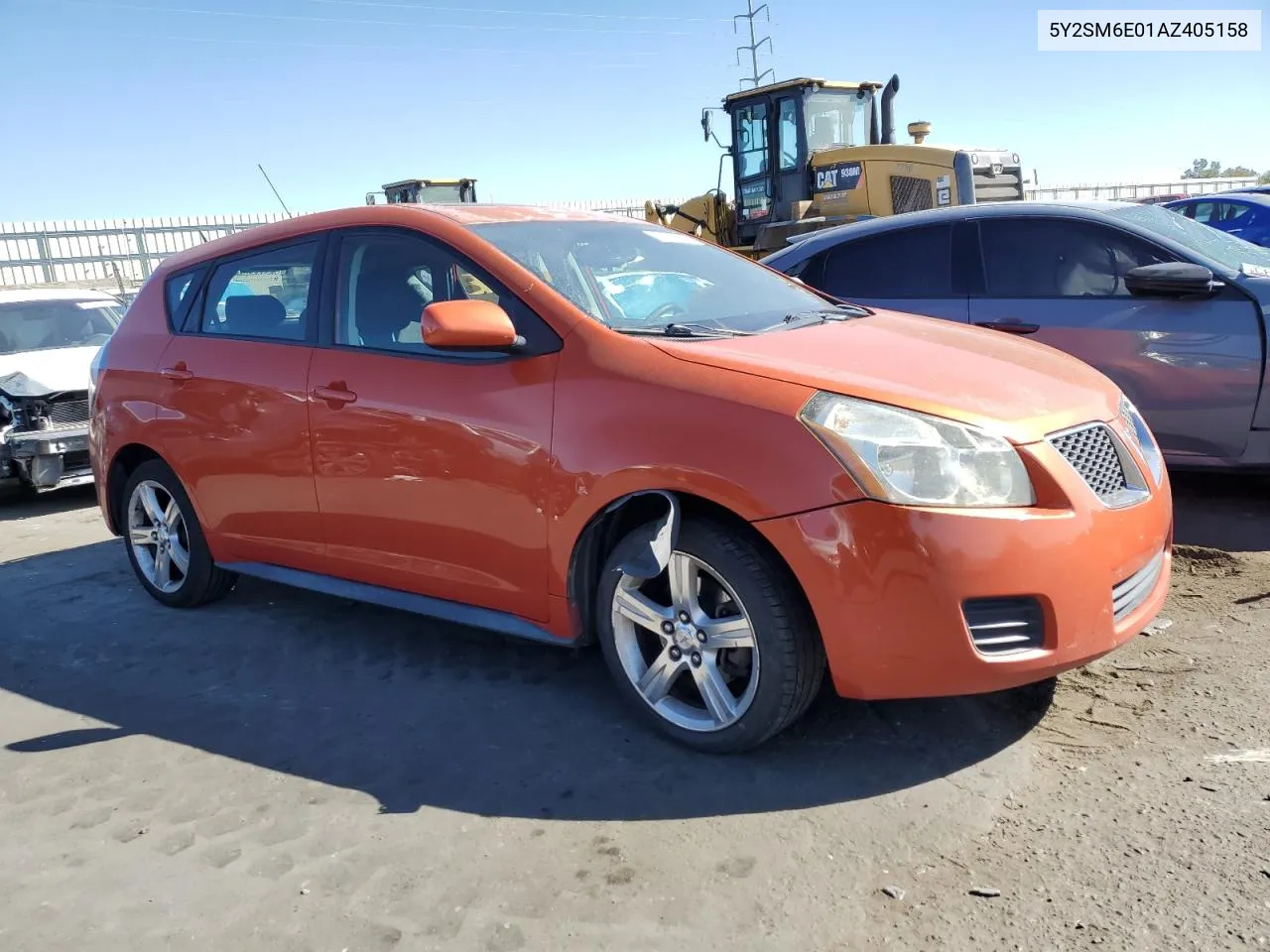 2010 Pontiac Vibe VIN: 5Y2SM6E01AZ405158 Lot: 74008704