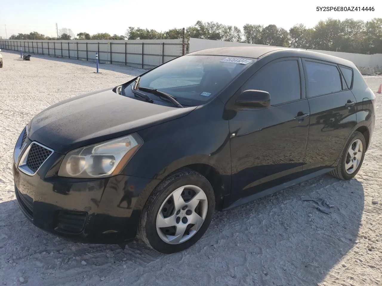 2010 Pontiac Vibe VIN: 5Y2SP6E80AZ414446 Lot: 75751134