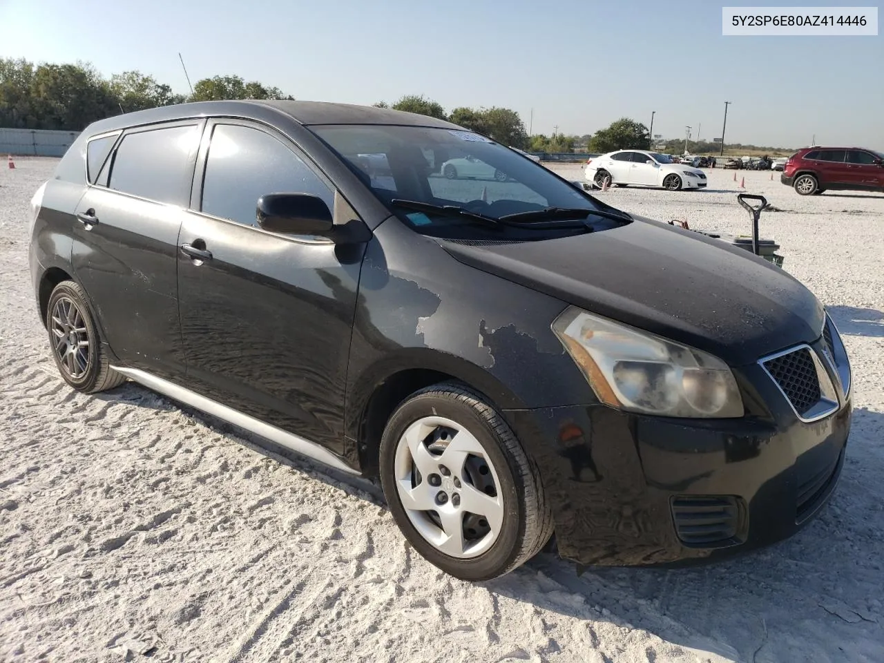 2010 Pontiac Vibe VIN: 5Y2SP6E80AZ414446 Lot: 75751134