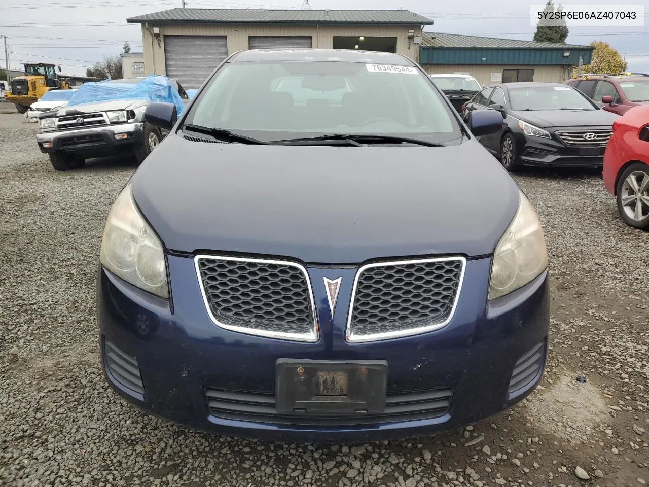 2010 Pontiac Vibe VIN: 5Y2SP6E06AZ407043 Lot: 76349544