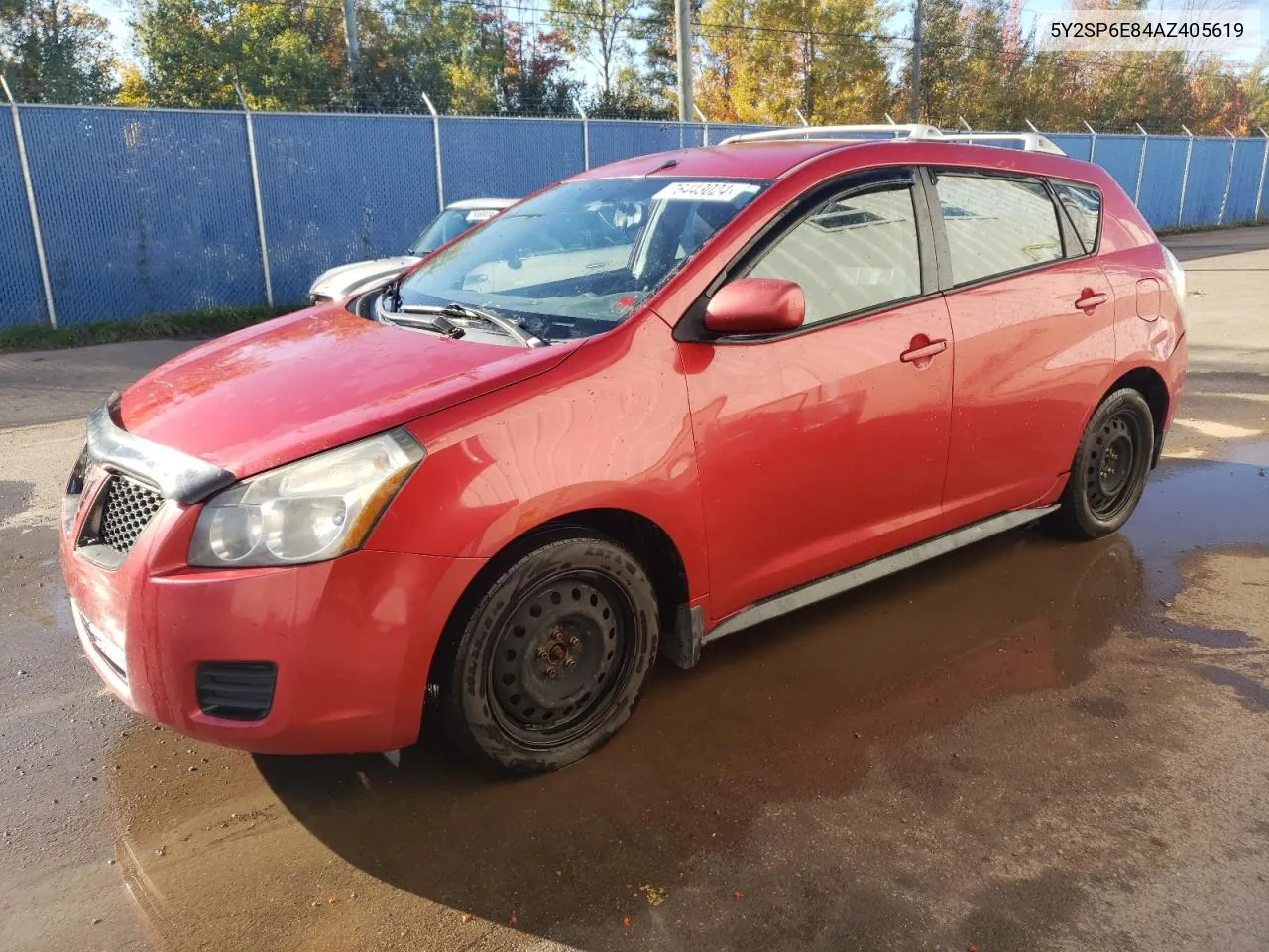 2010 Pontiac Vibe VIN: 5Y2SP6E84AZ405619 Lot: 76443024