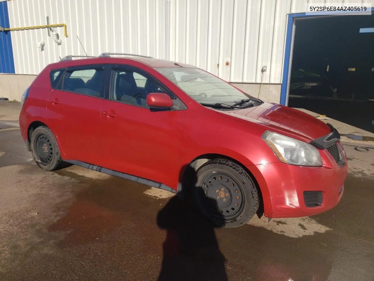 2010 Pontiac Vibe VIN: 5Y2SP6E84AZ405619 Lot: 76443024