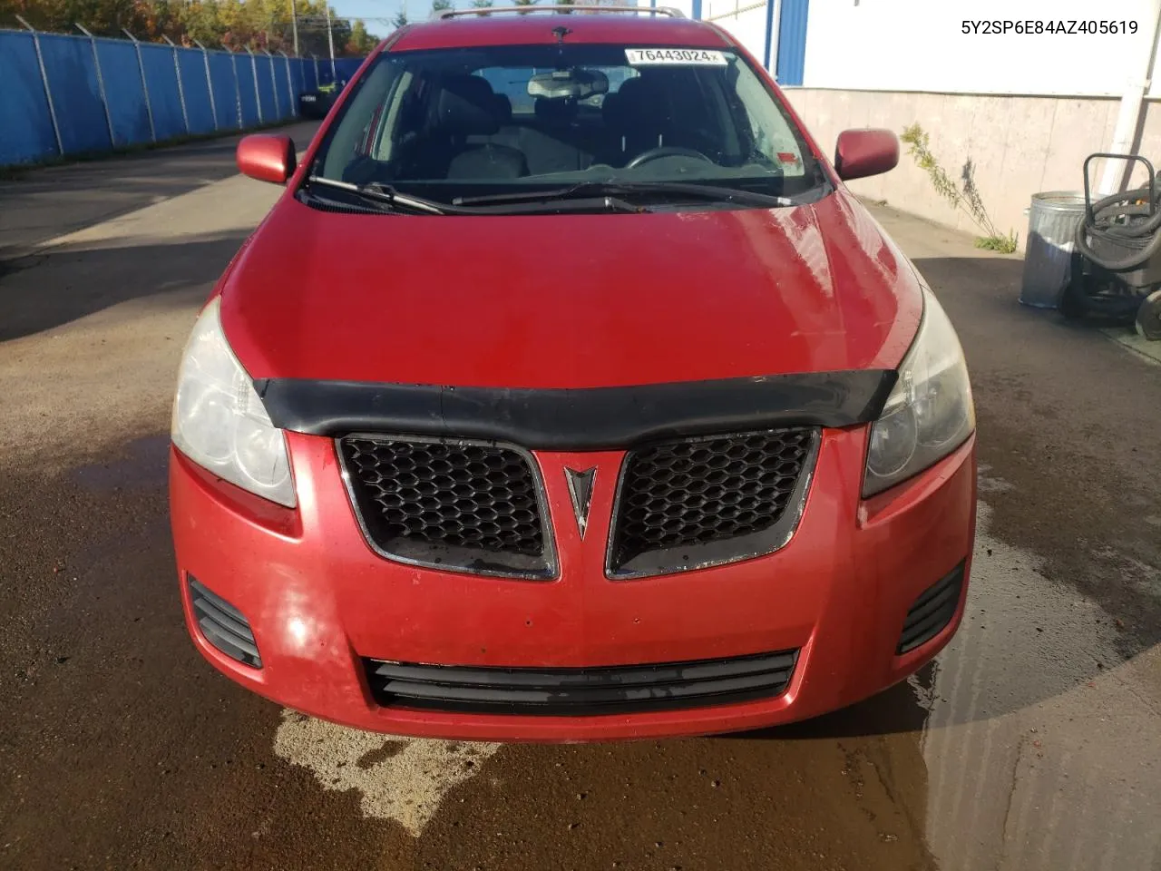 2010 Pontiac Vibe VIN: 5Y2SP6E84AZ405619 Lot: 76443024