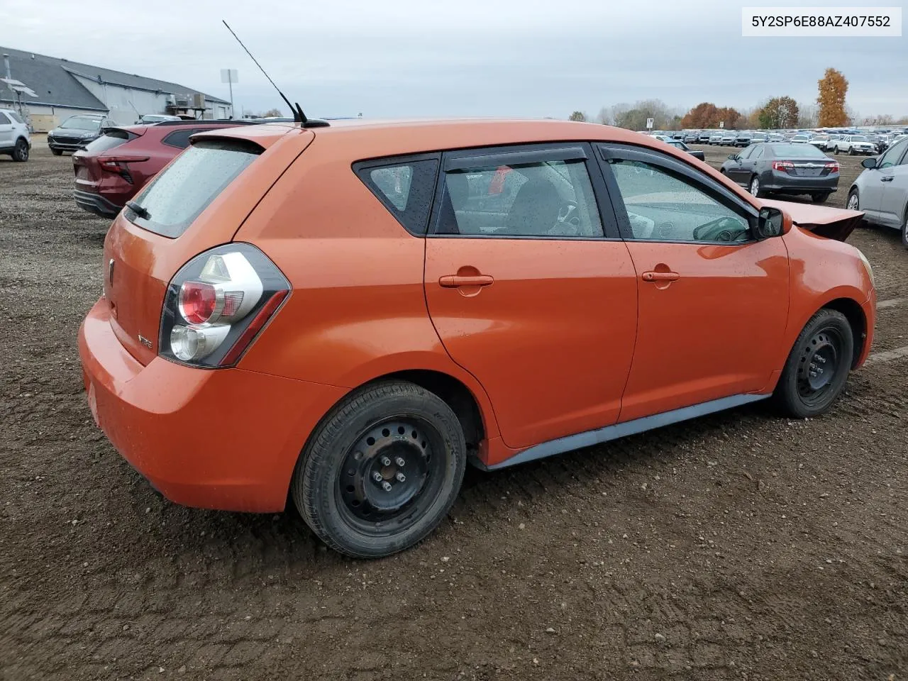 2010 Pontiac Vibe VIN: 5Y2SP6E88AZ407552 Lot: 76584304