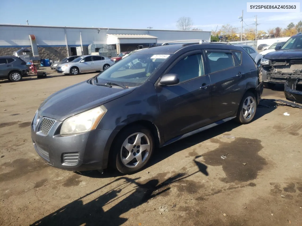 2010 Pontiac Vibe VIN: 5Y2SP6E86AZ405363 Lot: 76719164