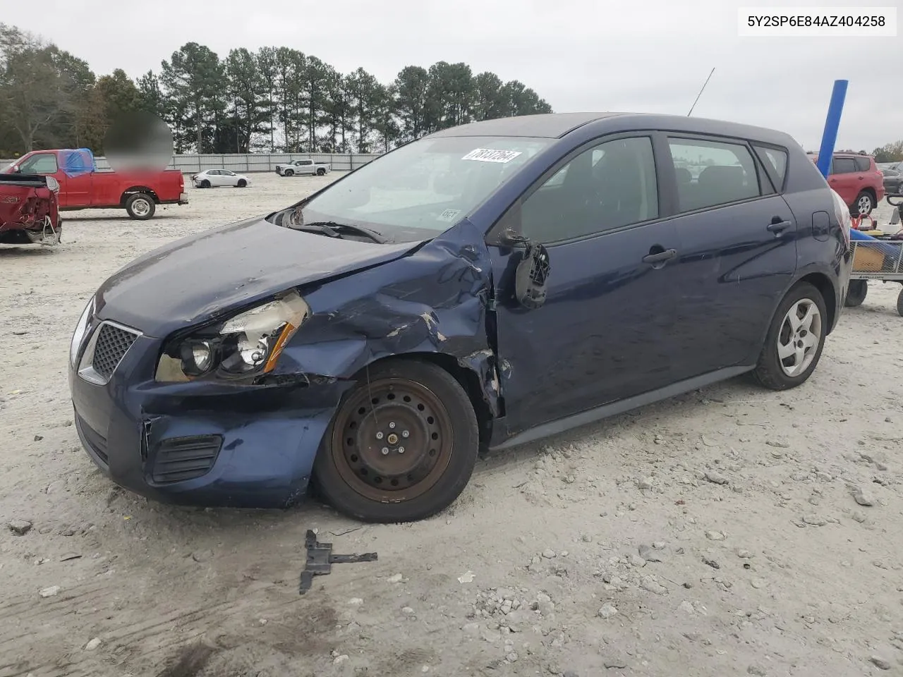 2010 Pontiac Vibe VIN: 5Y2SP6E84AZ404258 Lot: 78137264