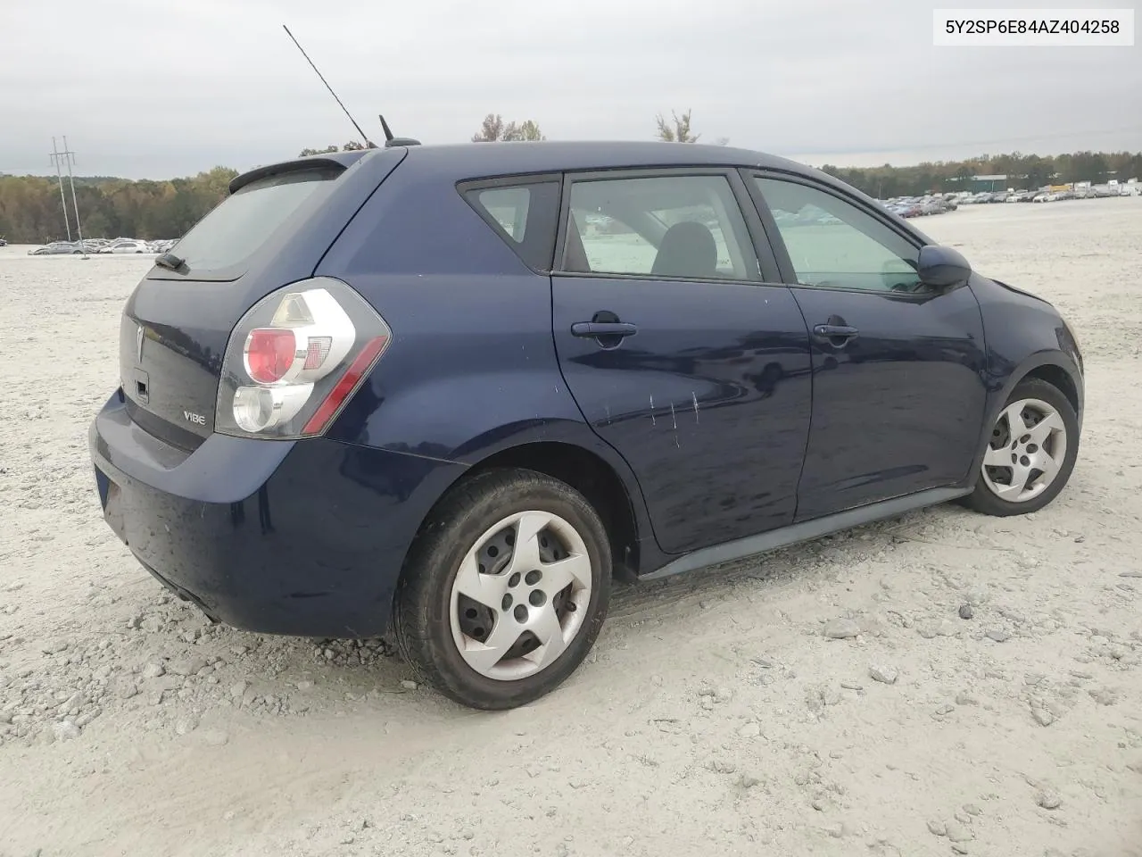 2010 Pontiac Vibe VIN: 5Y2SP6E84AZ404258 Lot: 78137264