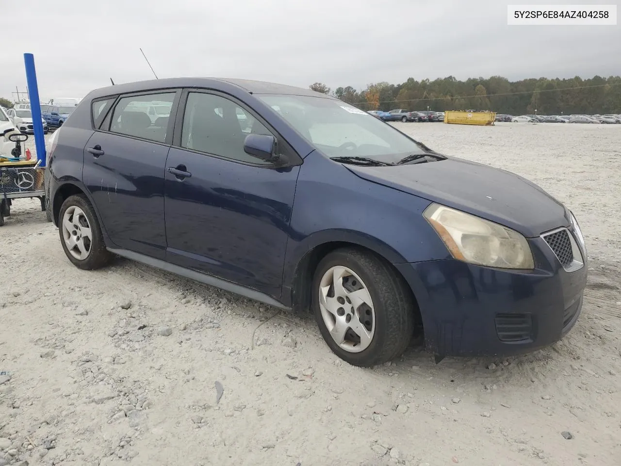 2010 Pontiac Vibe VIN: 5Y2SP6E84AZ404258 Lot: 78137264