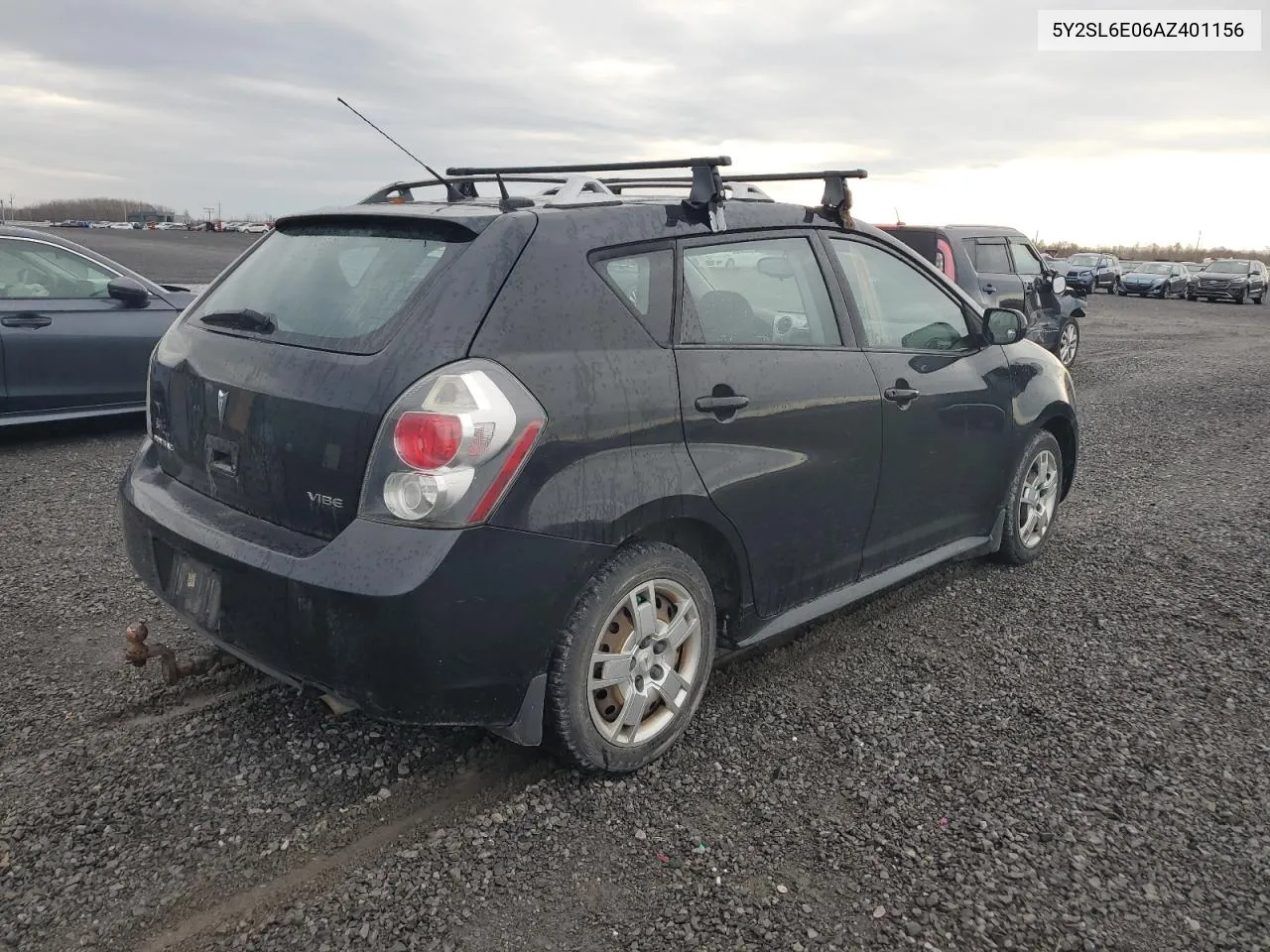 2010 Pontiac Vibe VIN: 5Y2SL6E06AZ401156 Lot: 79238784