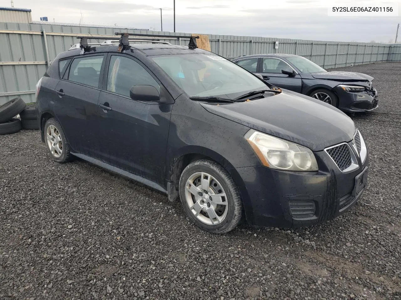 2010 Pontiac Vibe VIN: 5Y2SL6E06AZ401156 Lot: 79238784