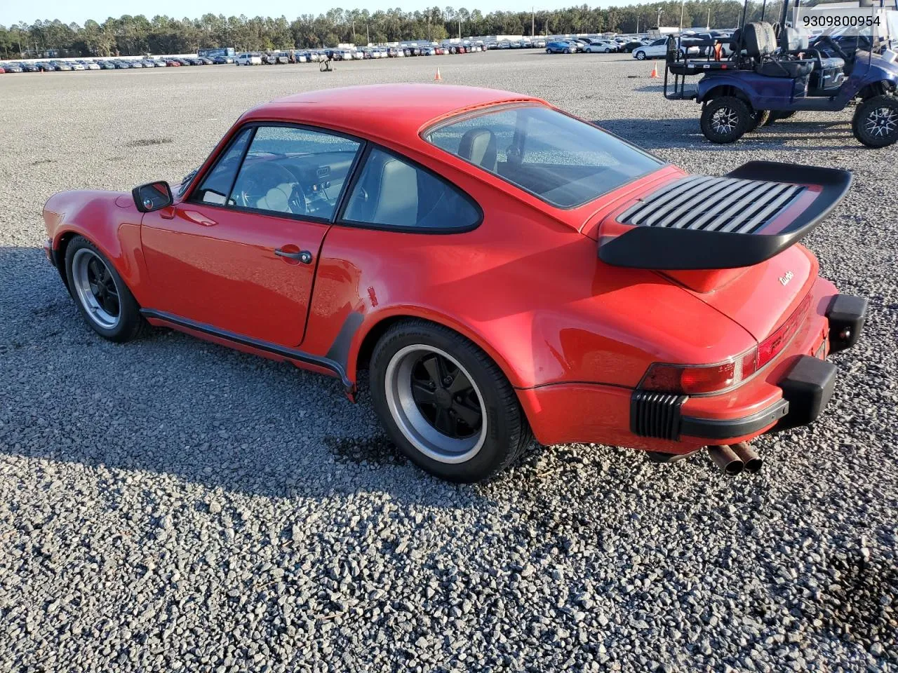 1979 Porsche 930 VIN: 9309800954 Lot: 77348844