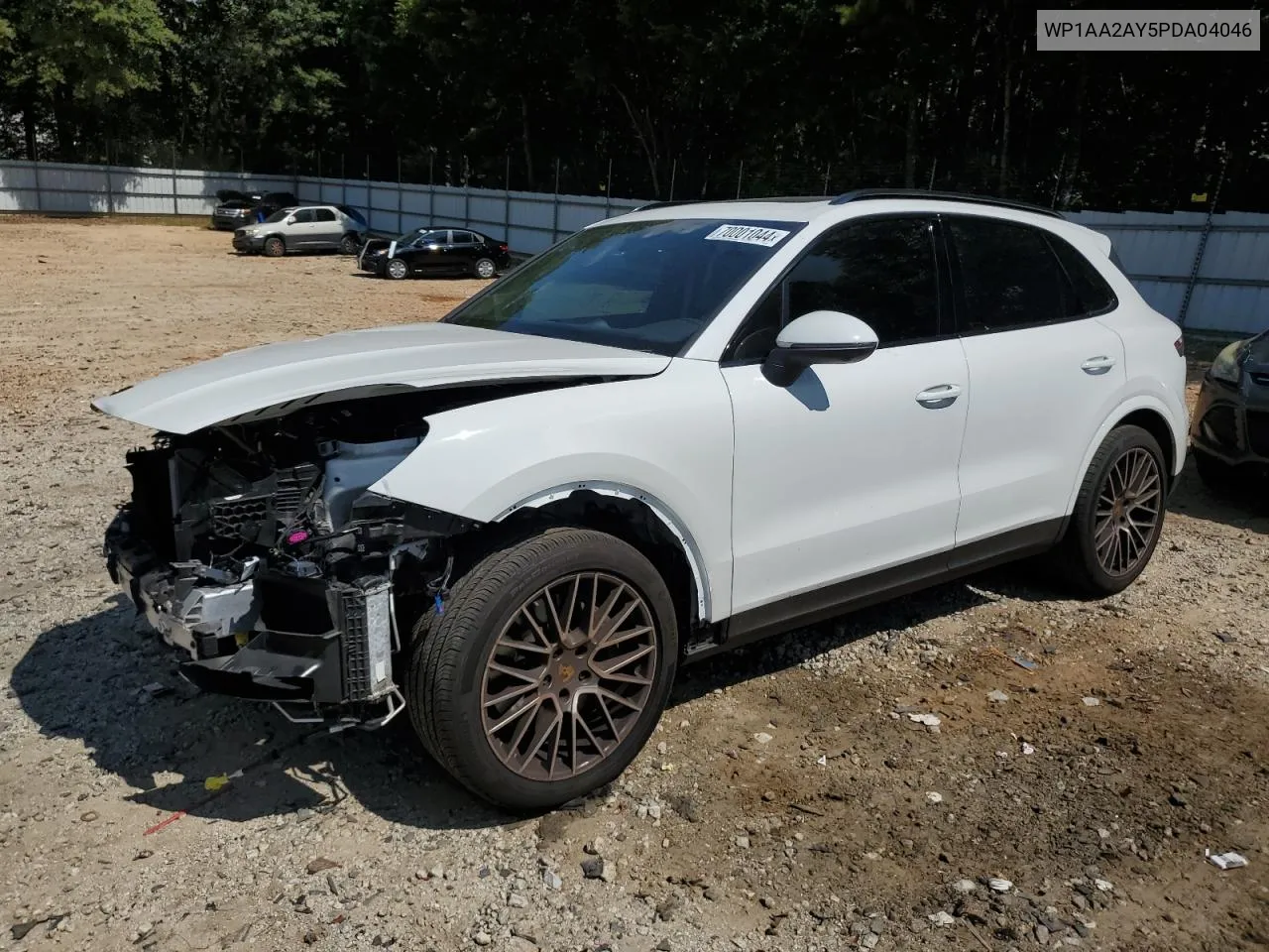 2023 Porsche Cayenne Base VIN: WP1AA2AY5PDA04046 Lot: 70001044