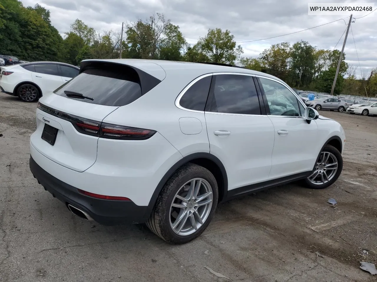 2023 Porsche Cayenne Base VIN: WP1AA2AYXPDA02468 Lot: 72512324