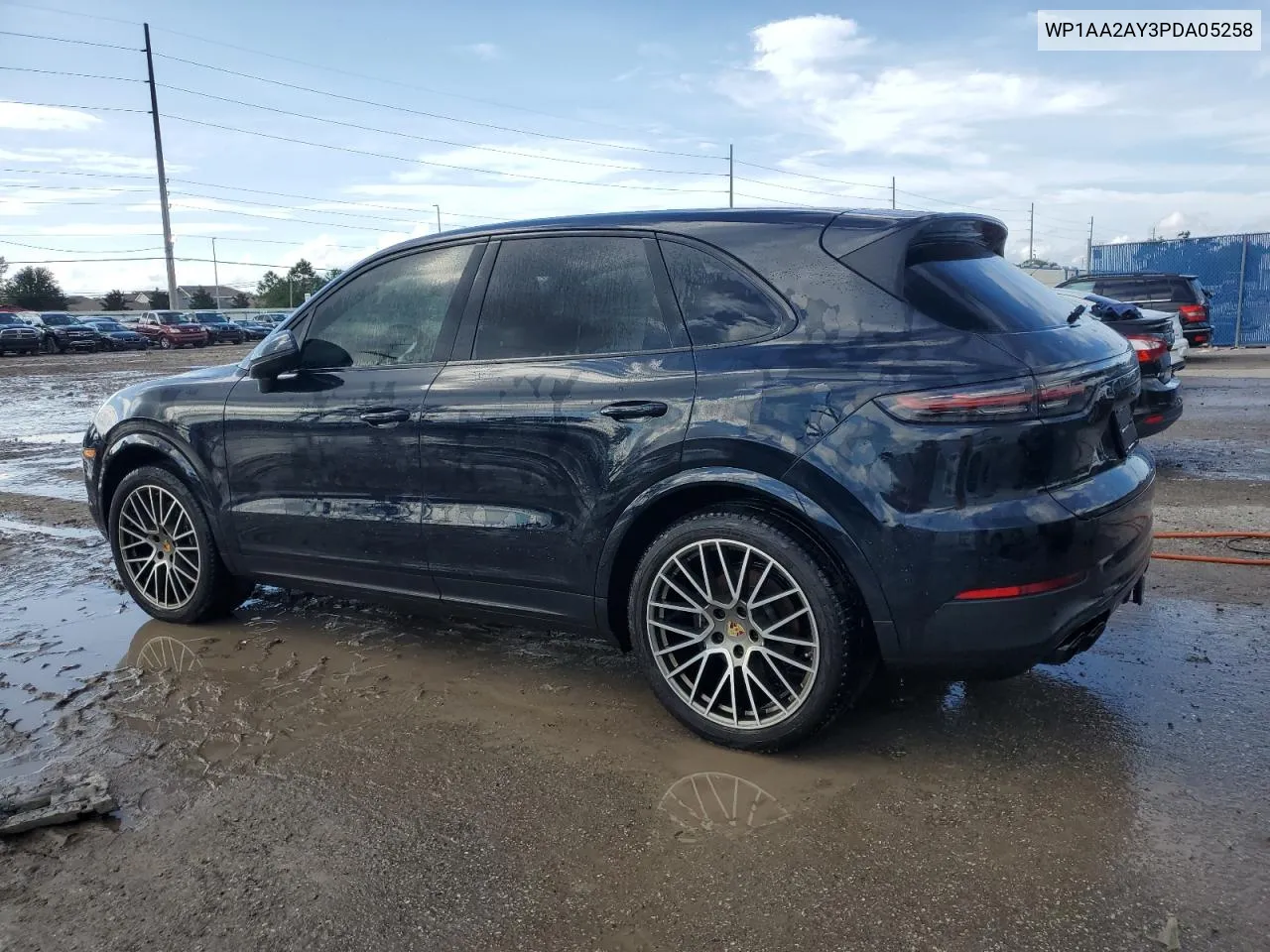 WP1AA2AY3PDA05258 2023 Porsche Cayenne Base