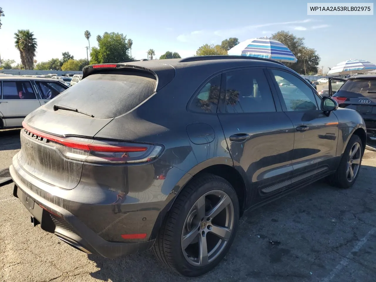 2024 Porsche Macan Base VIN: WP1AA2A53RLB02975 Lot: 79077164