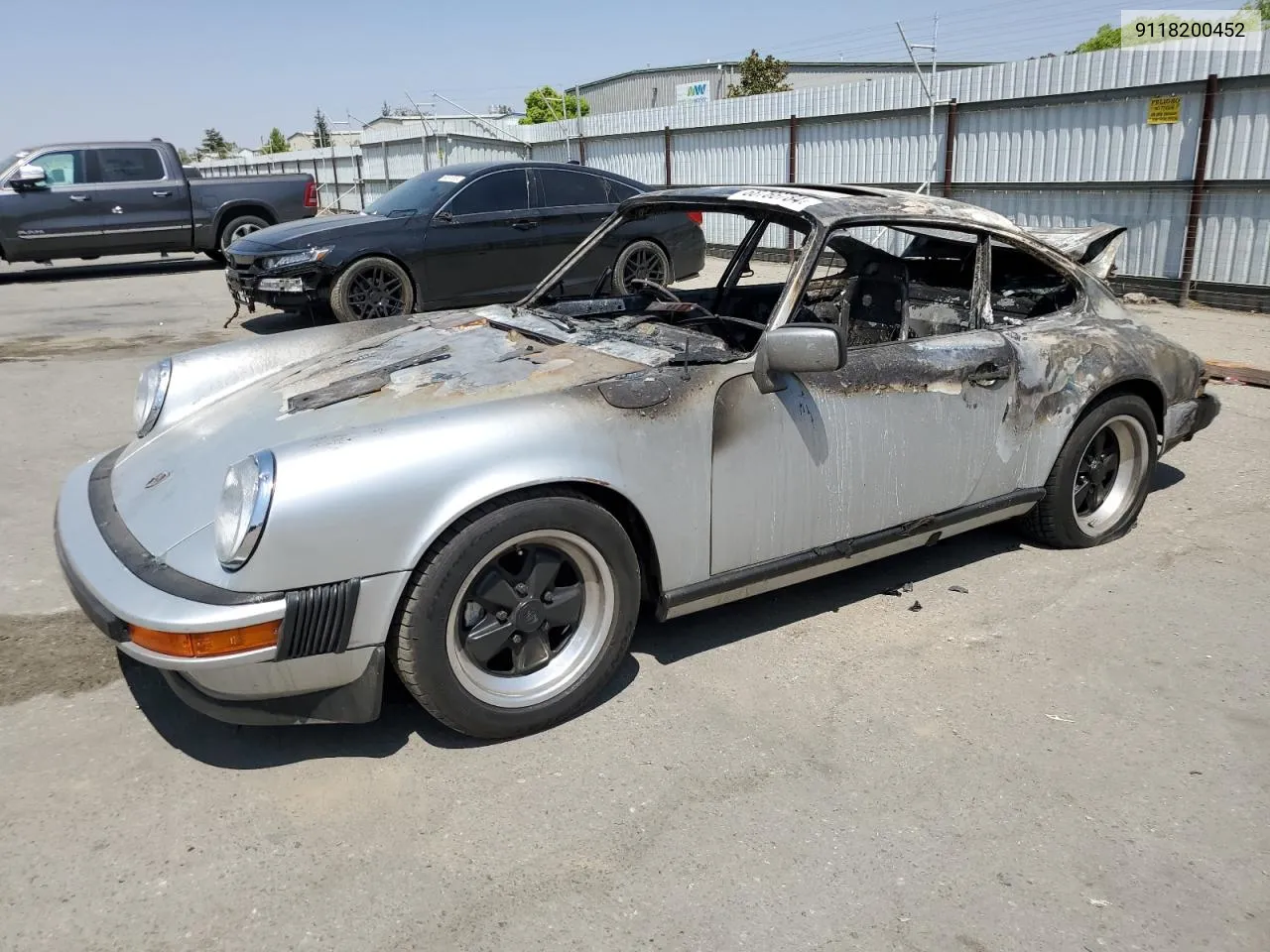 1978 Porsche 911 Sc VIN: 9118200452 Lot: 68766784