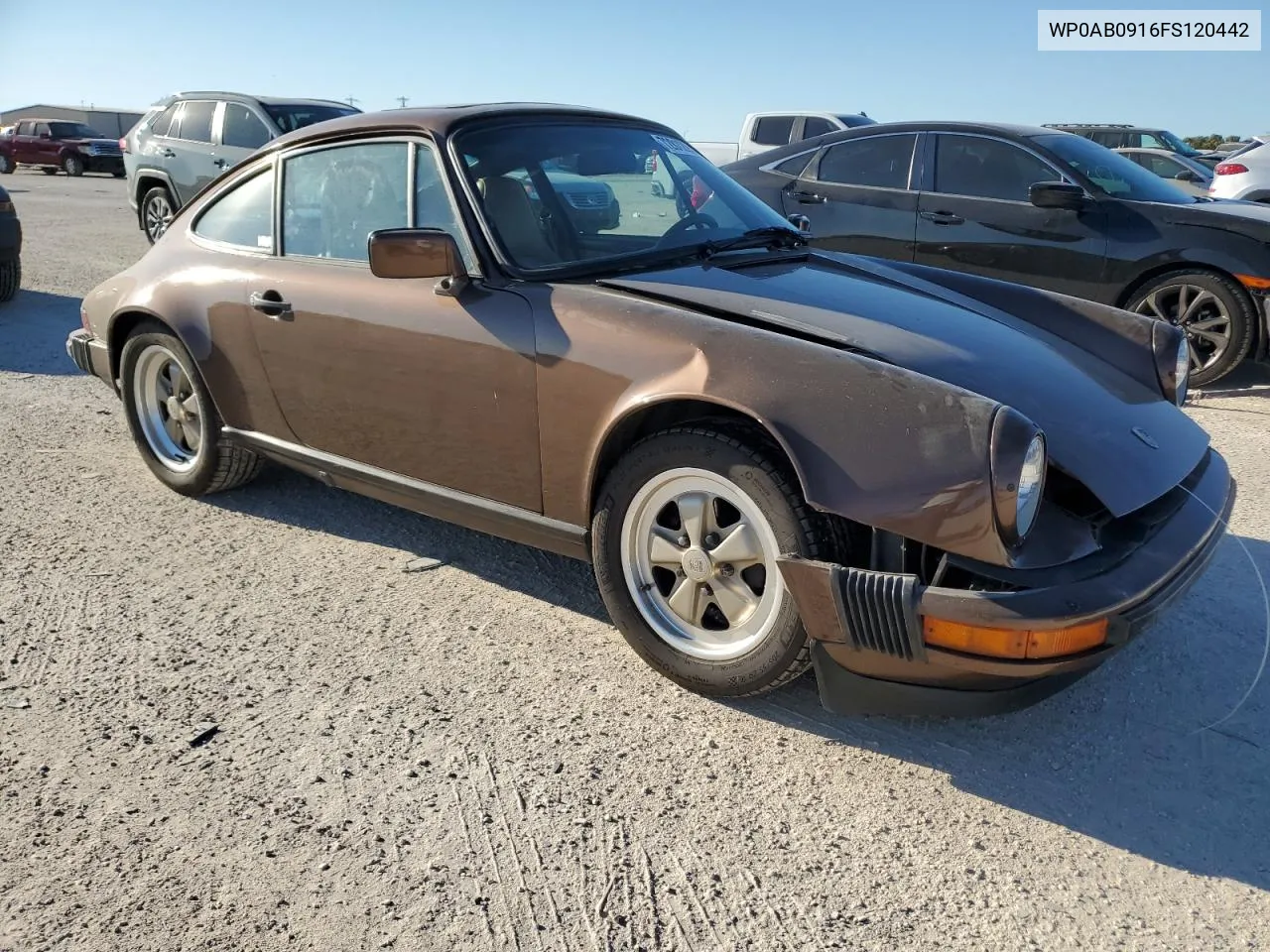 WP0AB0916FS120442 1985 Porsche 911 Carrera