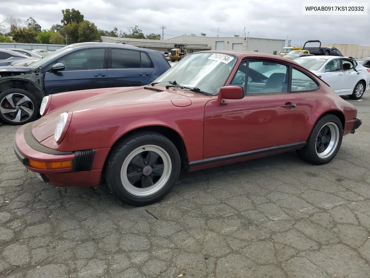 WP0AB0917KS120332 1989 Porsche 911 Carrera