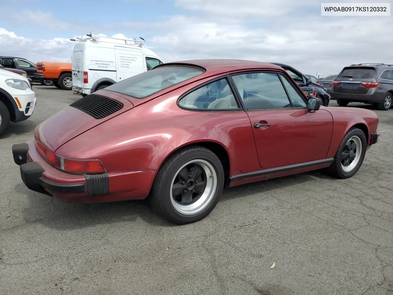 WP0AB0917KS120332 1989 Porsche 911 Carrera