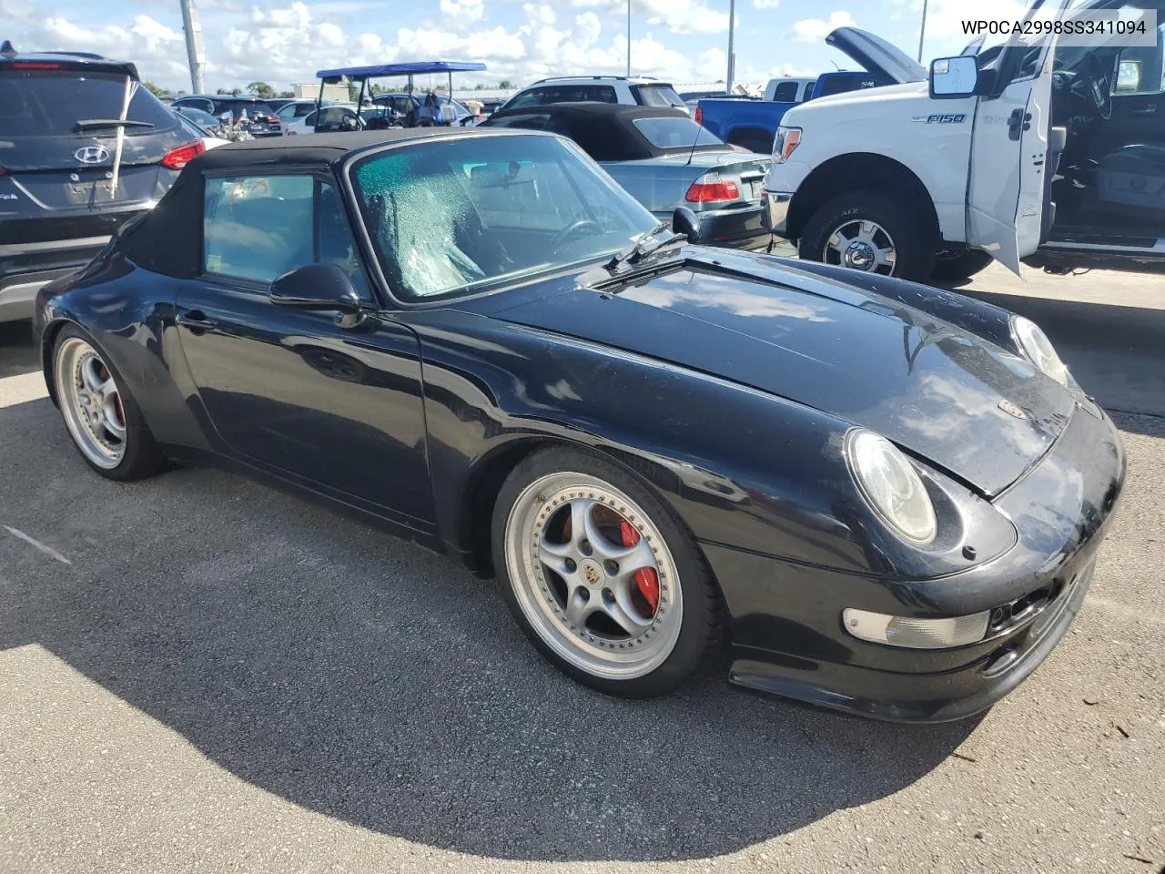 1995 Porsche 911 Carrera 2 VIN: WP0CA2998SS341094 Lot: 74342534