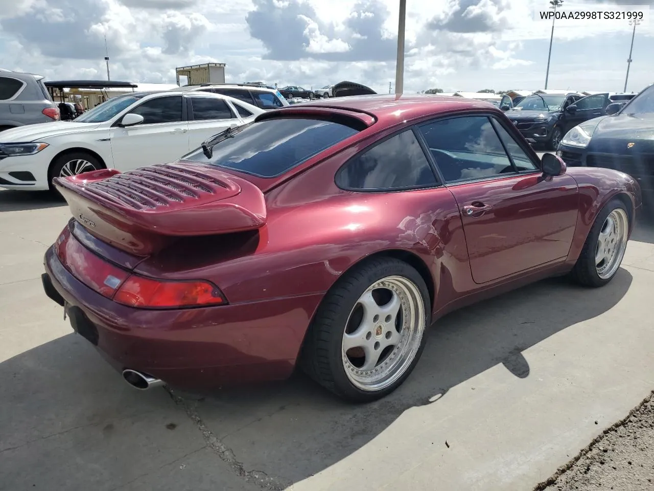 1996 Porsche 911 Carrera 2 VIN: WP0AA2998TS321999 Lot: 75216174