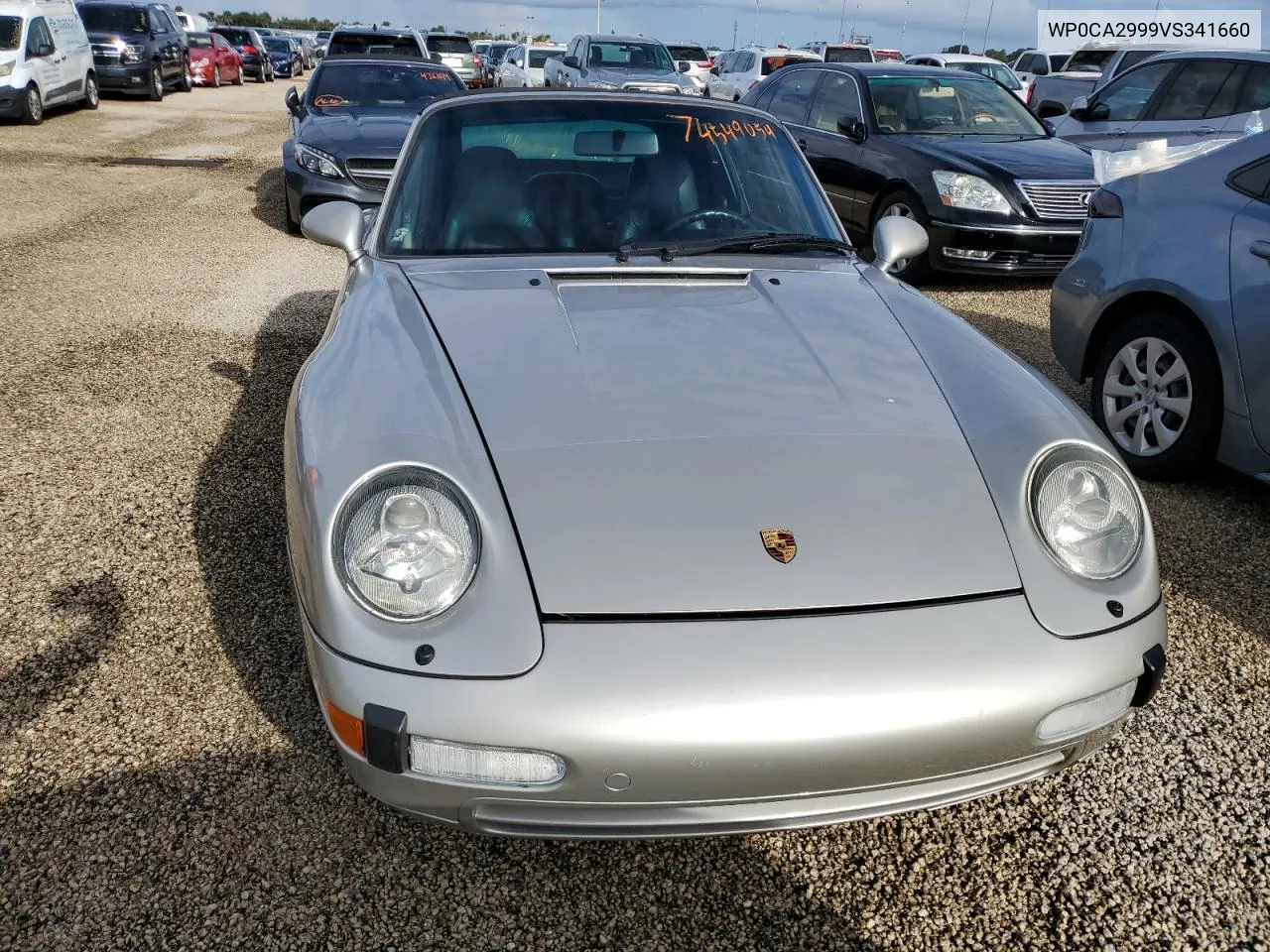 1997 Porsche 911 Carrera 2 VIN: WP0CA2999VS341660 Lot: 74549054