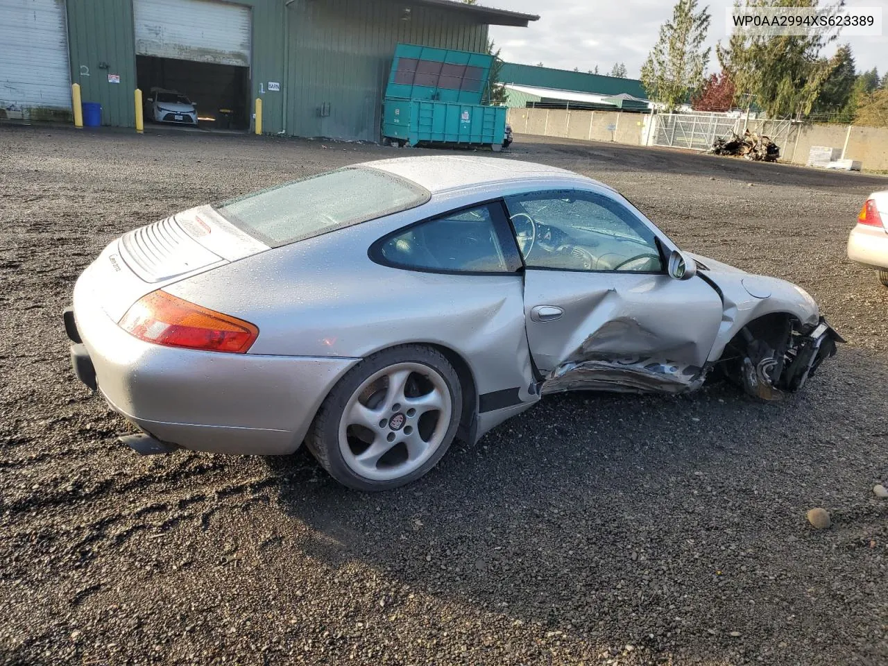 1999 Porsche 911 Carrera VIN: WP0AA2994XS623389 Lot: 78204774