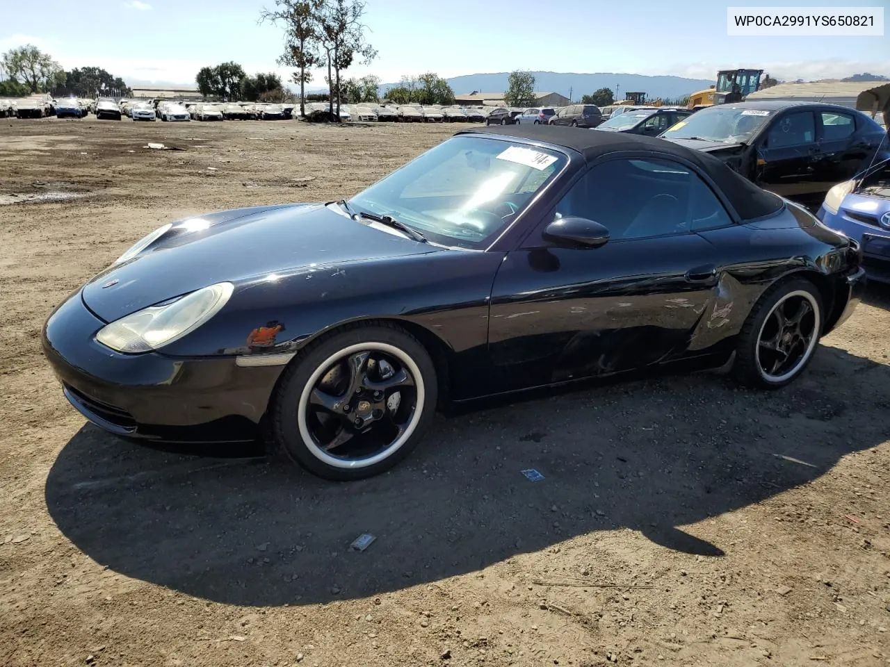 2000 Porsche 911 Carrera 2 VIN: WP0CA2991YS650821 Lot: 72986794