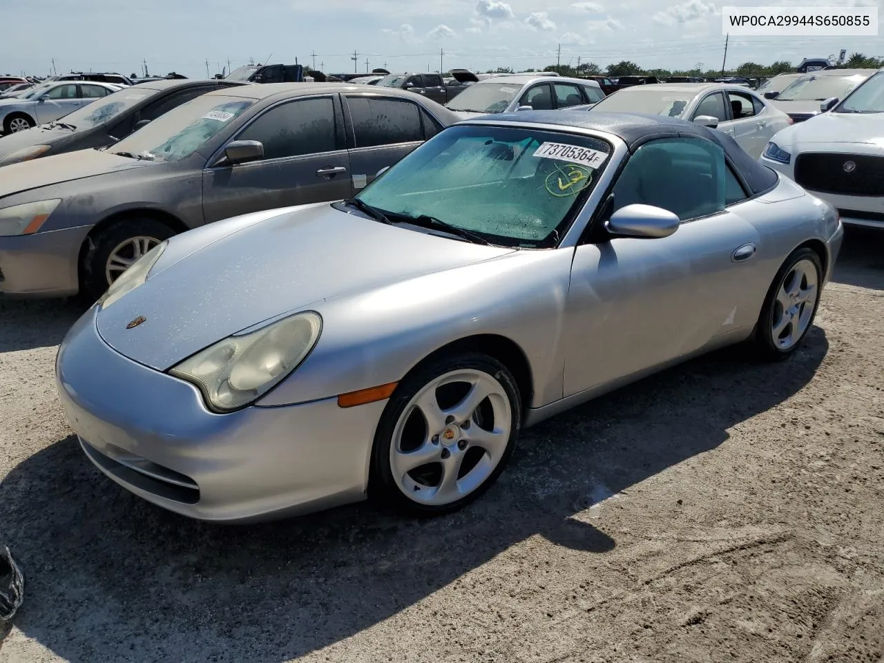 2004 Porsche 911 Carrera VIN: WP0CA29944S650855 Lot: 73705364