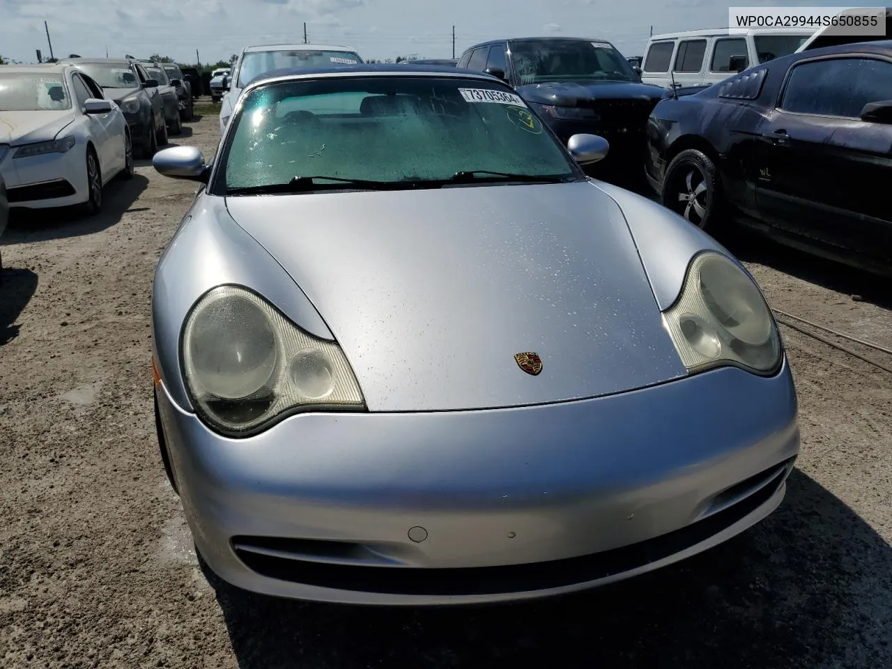 2004 Porsche 911 Carrera VIN: WP0CA29944S650855 Lot: 73705364