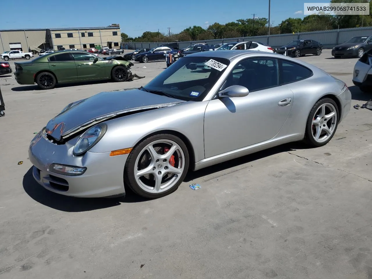 2006 Porsche 911 Carrera S VIN: WP0AB29906S741533 Lot: 71785294