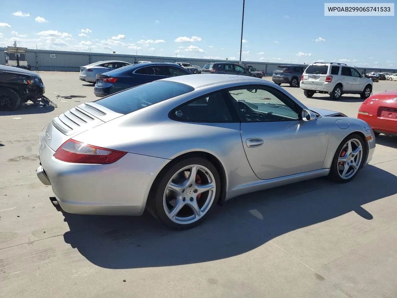 2006 Porsche 911 Carrera S VIN: WP0AB29906S741533 Lot: 71785294