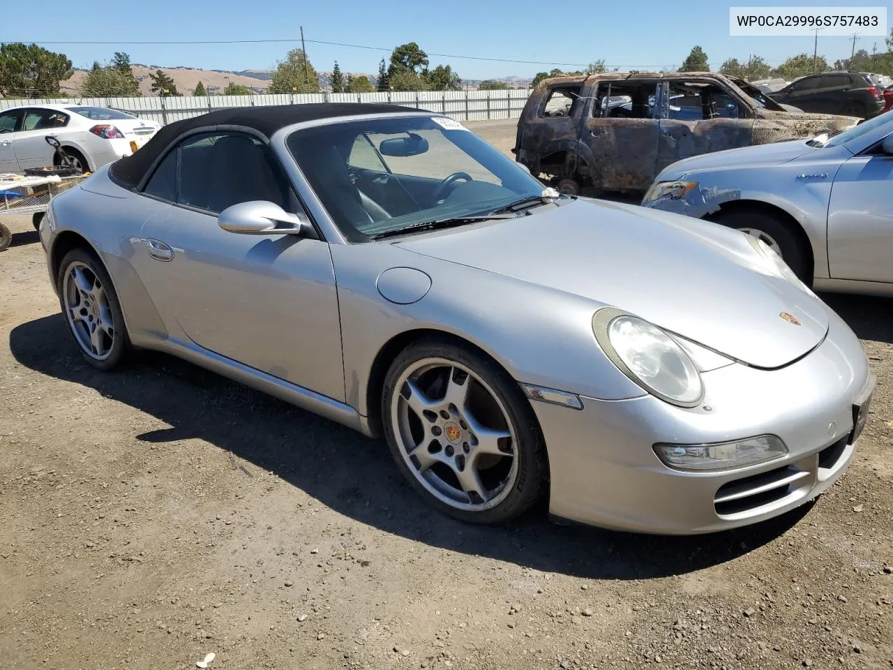 2006 Porsche 911 New Generation Carrera Cabriolet VIN: WP0CA29996S757483 Lot: 73236154