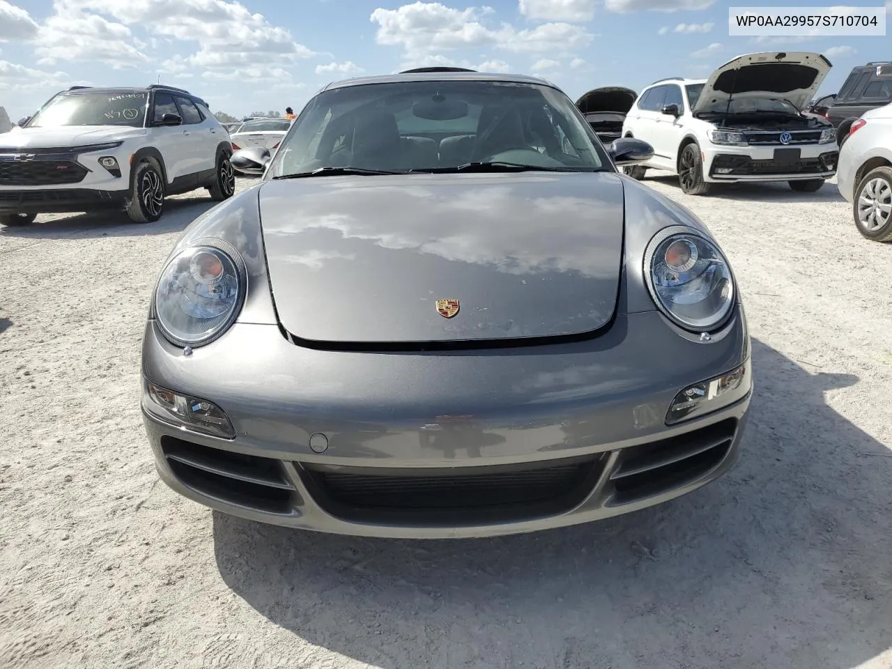 2007 Porsche 911 New Generation Carrera VIN: WP0AA29957S710704 Lot: 77430324