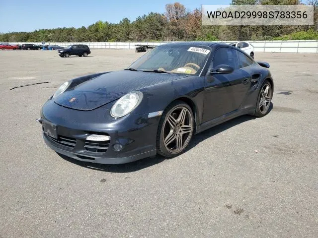 WP0AD29998S783356 2008 Porsche 911 Turbo