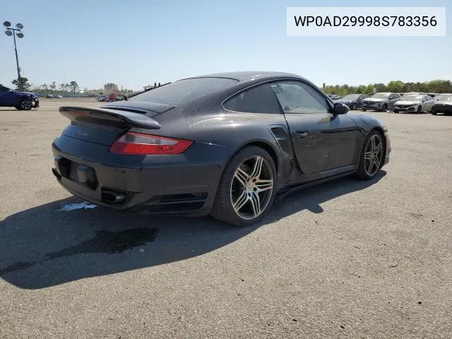 WP0AD29998S783356 2008 Porsche 911 Turbo