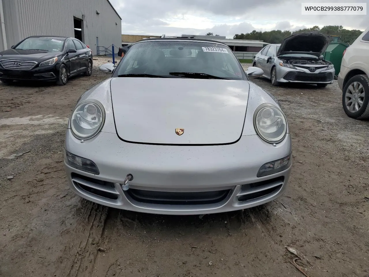 2008 Porsche 911 Carrera S Cabriolet VIN: WP0CB29938S777079 Lot: 78323764