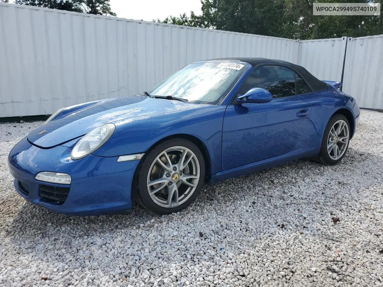 WP0CA29949S740109 2009 Porsche 911 Carrera Cabriolet