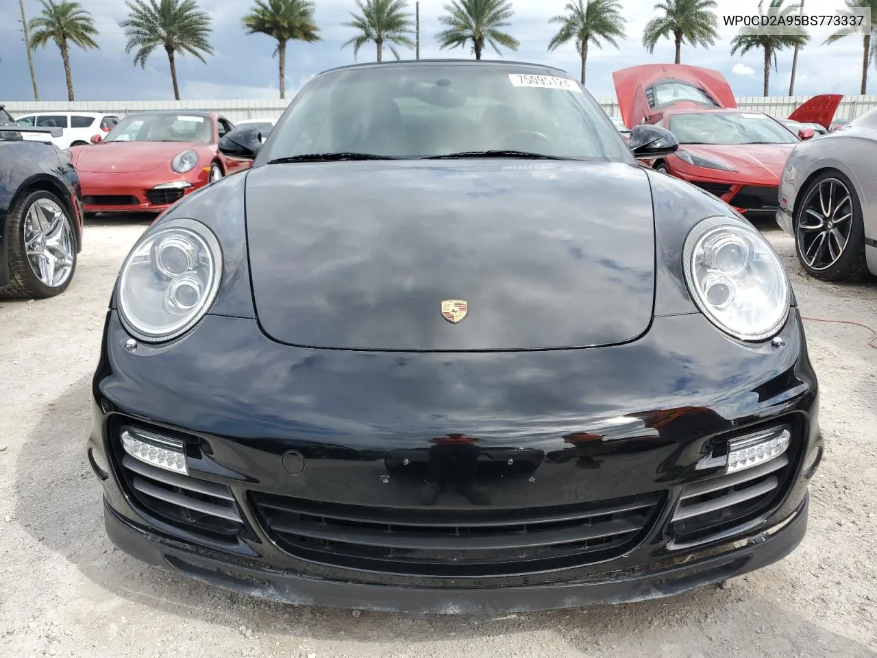 2011 Porsche 911 Turbo Cabriolet VIN: WP0CD2A95BS773337 Lot: 75095124