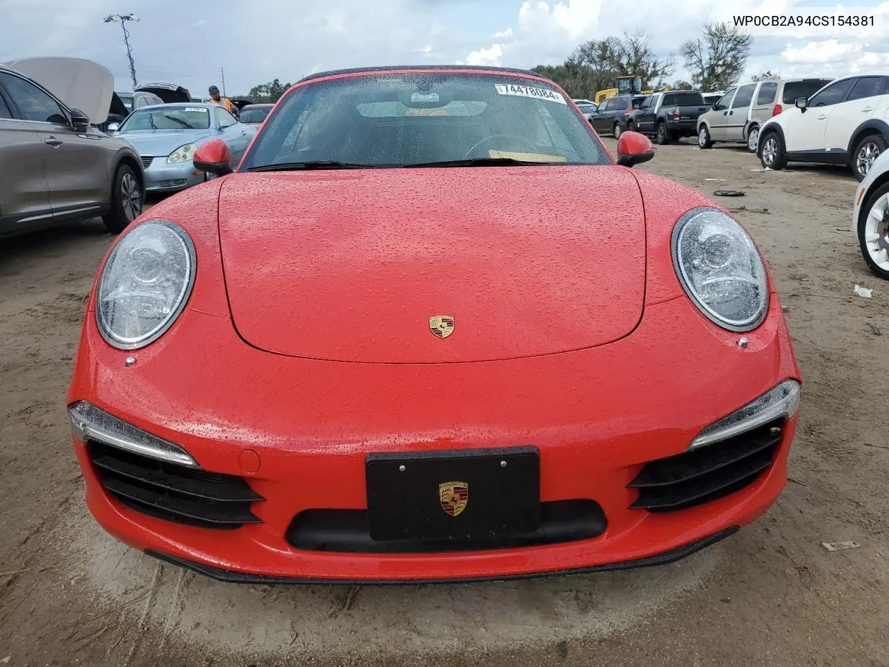 2012 Porsche 911 Carrera S VIN: WP0CB2A94CS154381 Lot: 74478084