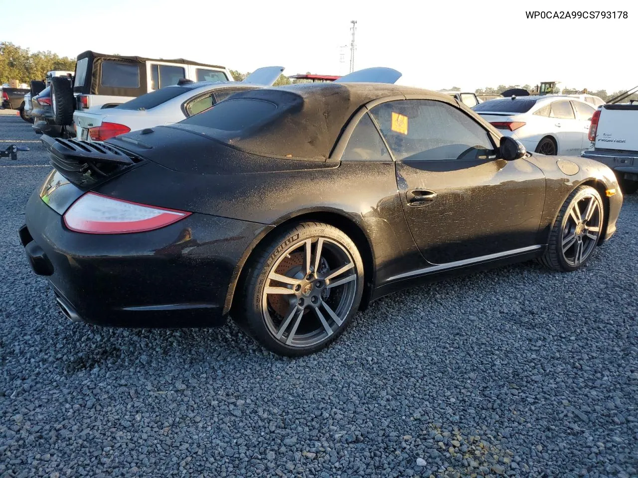 2012 Porsche 911 Carrera 2 Black VIN: WP0CA2A99CS793178 Lot: 74974574