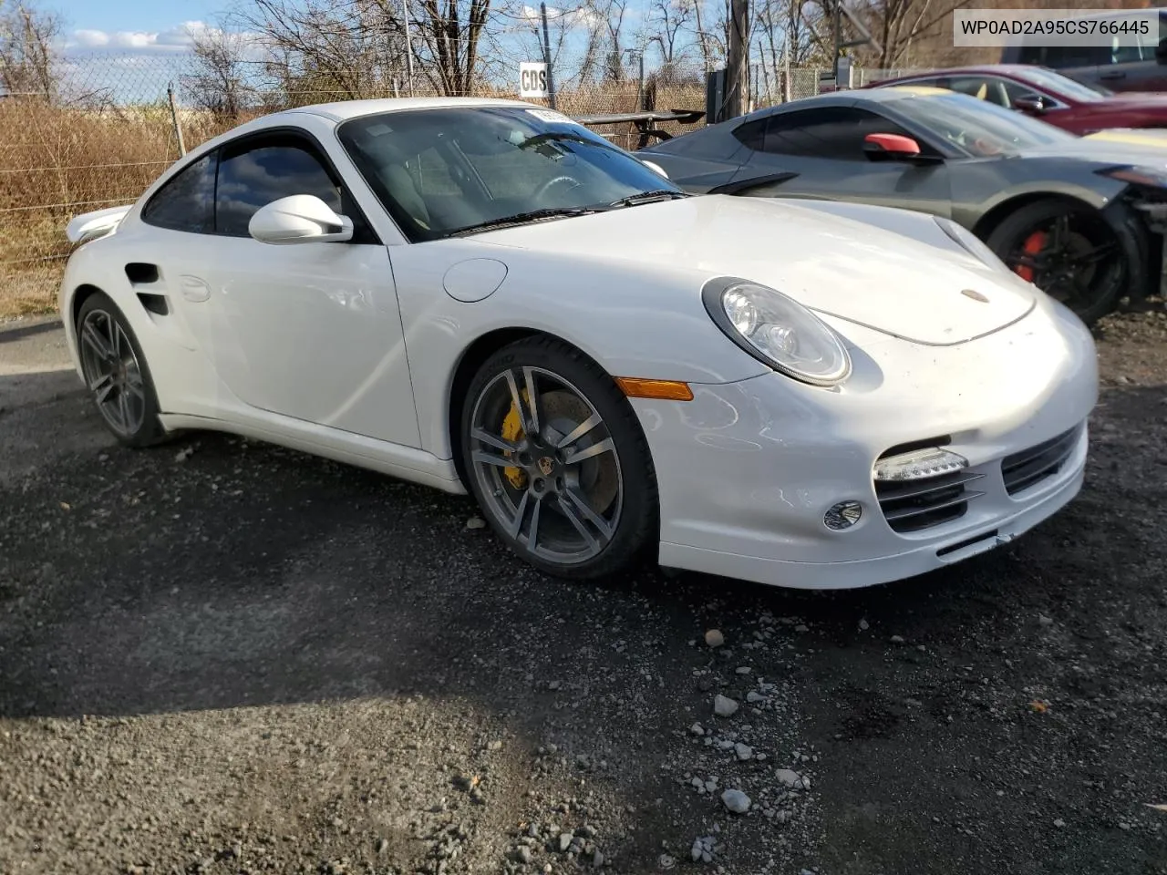 2012 Porsche 911 Turbo VIN: WP0AD2A95CS766445 Lot: 79910964