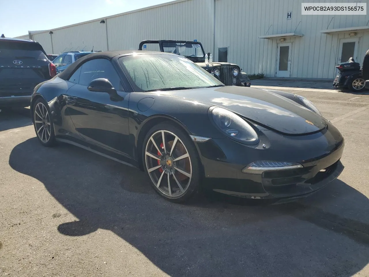 2013 Porsche 911 Carrera S VIN: WP0CB2A93DS156575 Lot: 74760664