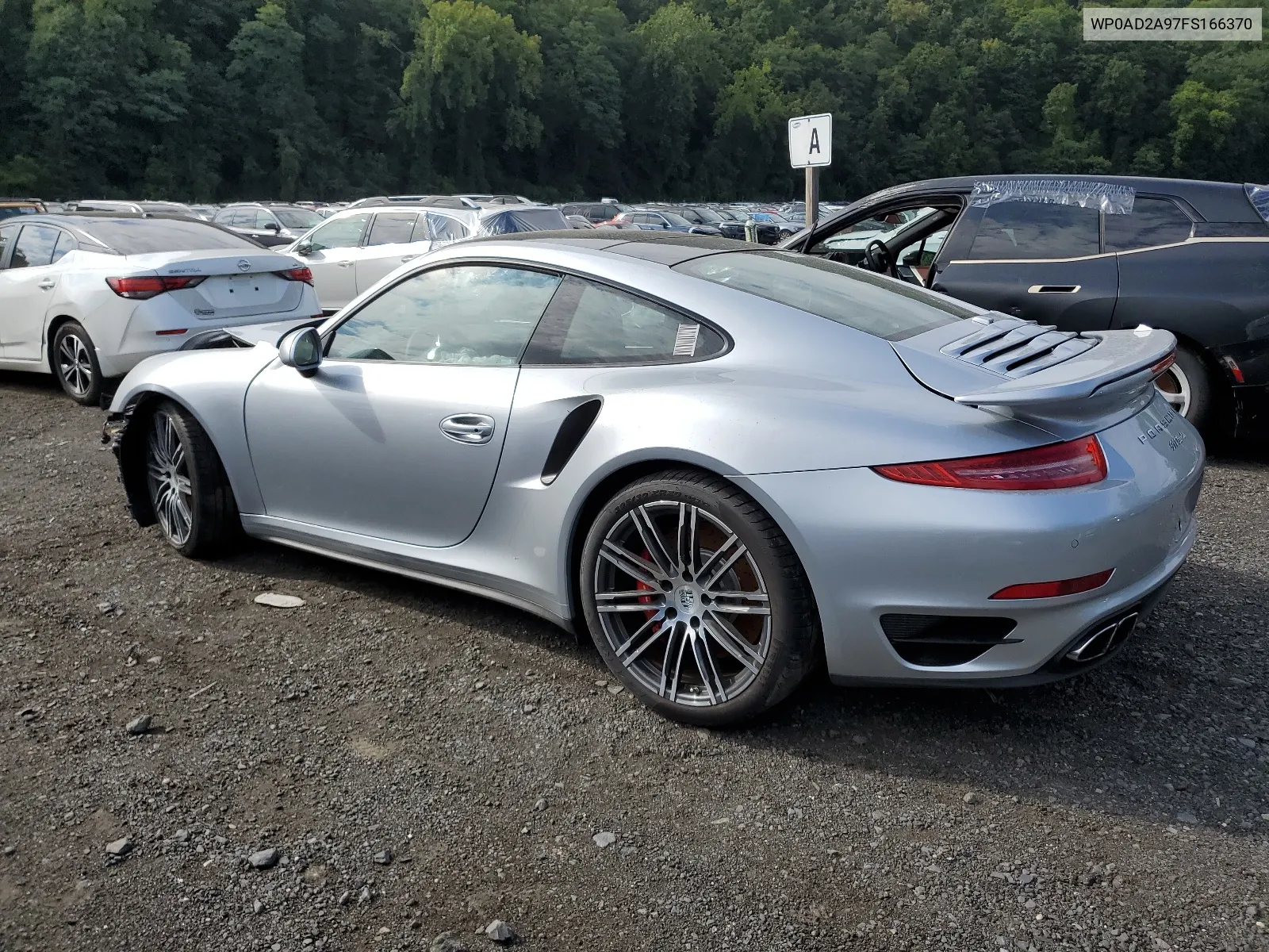 2015 Porsche 911 Turbo VIN: WP0AD2A97FS166370 Lot: 68497274