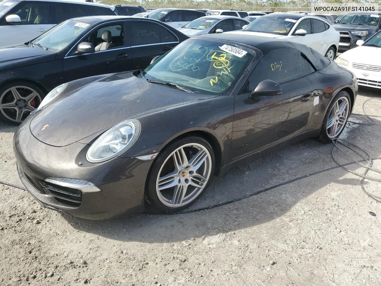 2015 Porsche 911 Carrera VIN: WP0CA2A91FS141045 Lot: 74750584