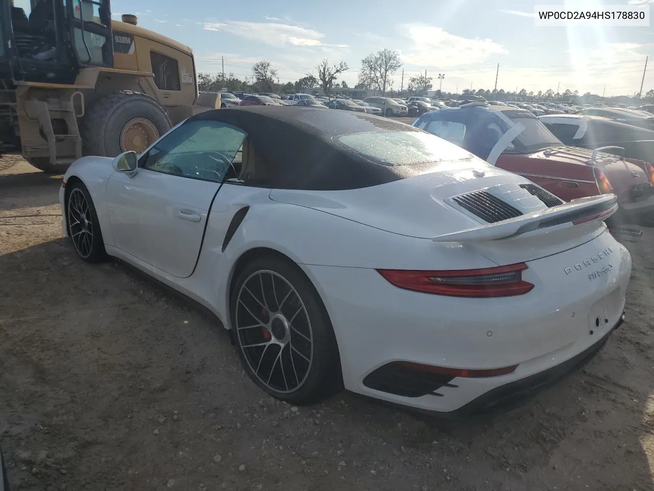 2017 Porsche 911 Turbo VIN: WP0CD2A94HS178830 Lot: 73753954