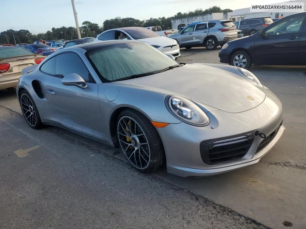 2017 Porsche 911 Turbo VIN: WP0AD2A9XHS166494 Lot: 74933074